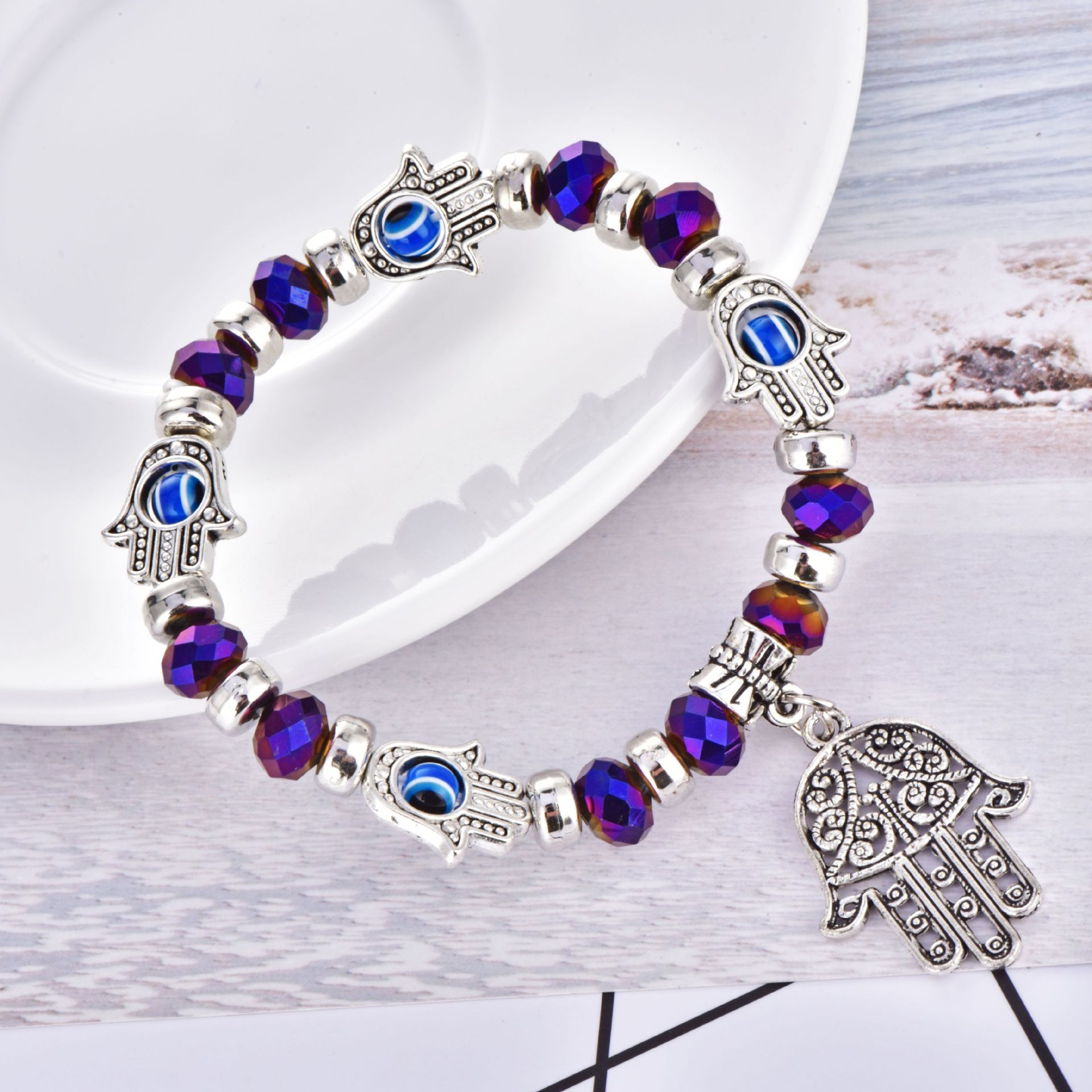 Devil's Eye Beaded Bracelet Devil's Eye Beaded Bracelet